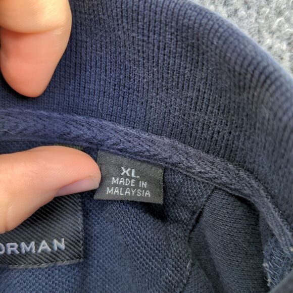 Greg Norman Men's Polo Shirt Blue XL Short Sleeve Regular Fit Cotton Casual - Picture 11 of 14